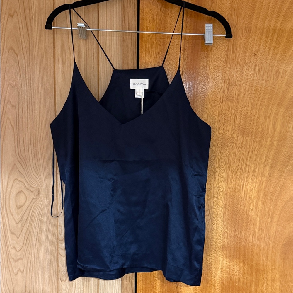 Gant Royal Blue Silk Blouse